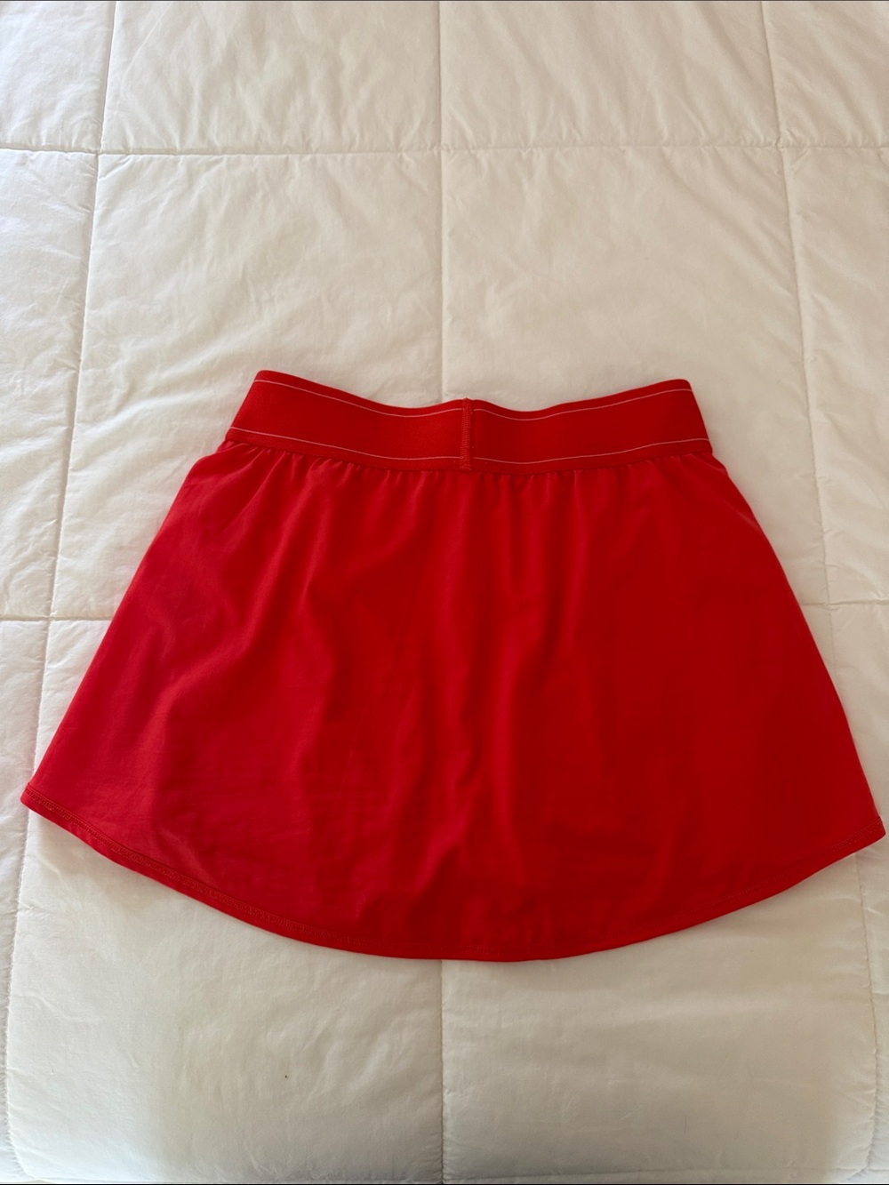 Alo Yoga Match Point Tennis Skirt Red Hot Summer XS - Picture 7 of 9